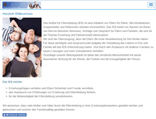 Tablet Screenshot of institut-fuer-elternbildung.de